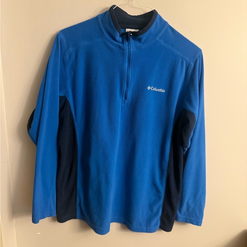 Columbia Navy and Blue Fleece Jacket